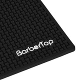 Mažas kirpėjų kilimėlis „Barbertop“, juodas