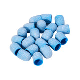 EXO BLUE MED šlifavimo kepurėlės 10mm /80, 20 vnt. Med Cap