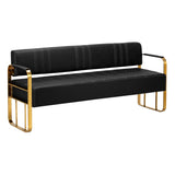 Avila laukiamojo sofa, juoda