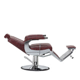 HAIR SYSTEM BM88066 Profesionali barberio kėdė, bordo