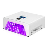 LED UV nagų lempa OCHO NAILS PRO X23 180W, metalinė, veidrodiniu dugnu