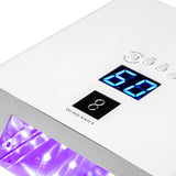 LED UV nagų lempa OCHO NAILS PRO X23 180W, metalinė, veidrodiniu dugnu